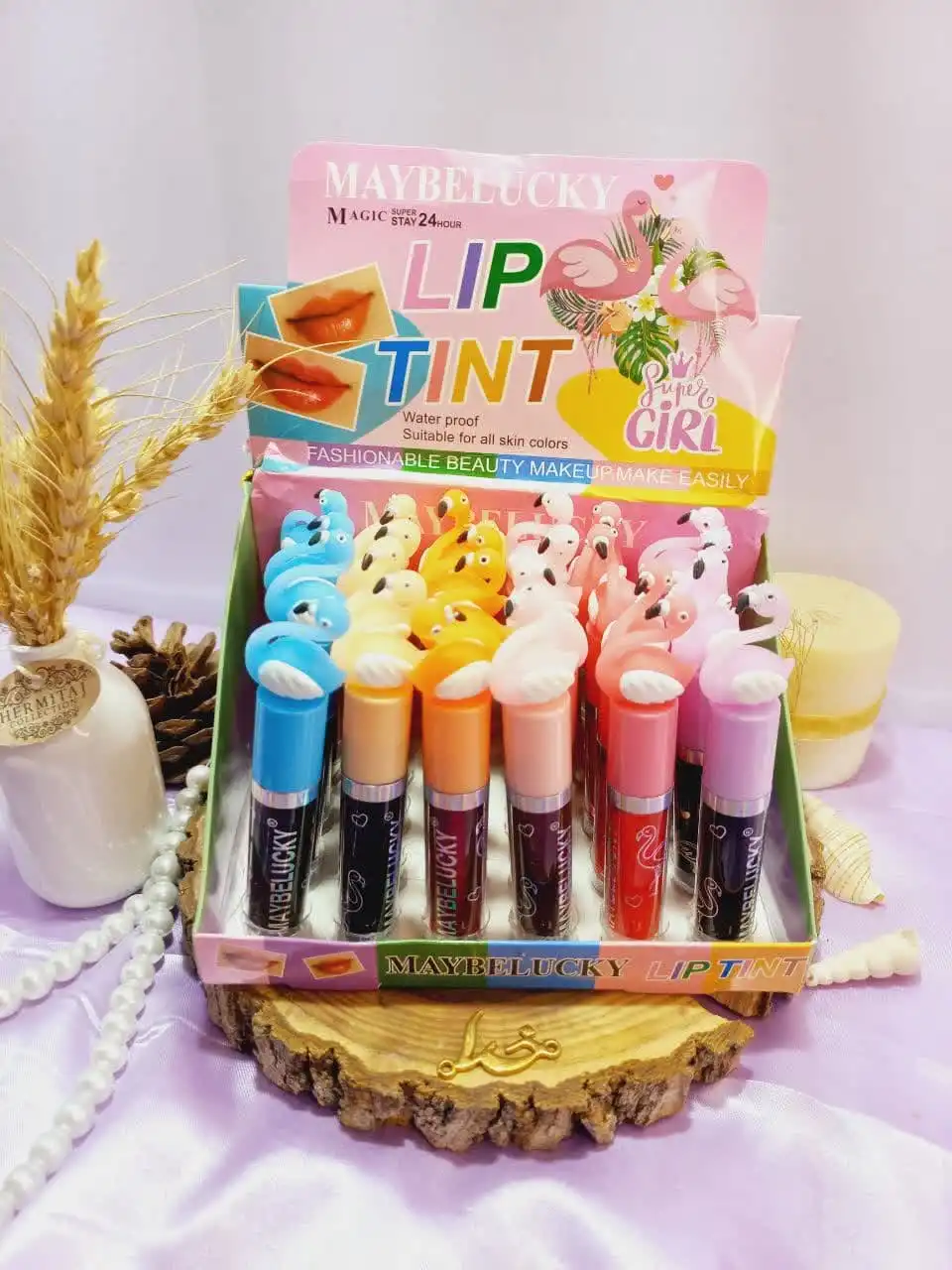 تینت لب ضد آب 24 ساعته طرح اردک مجیک MAGIC کد LC040