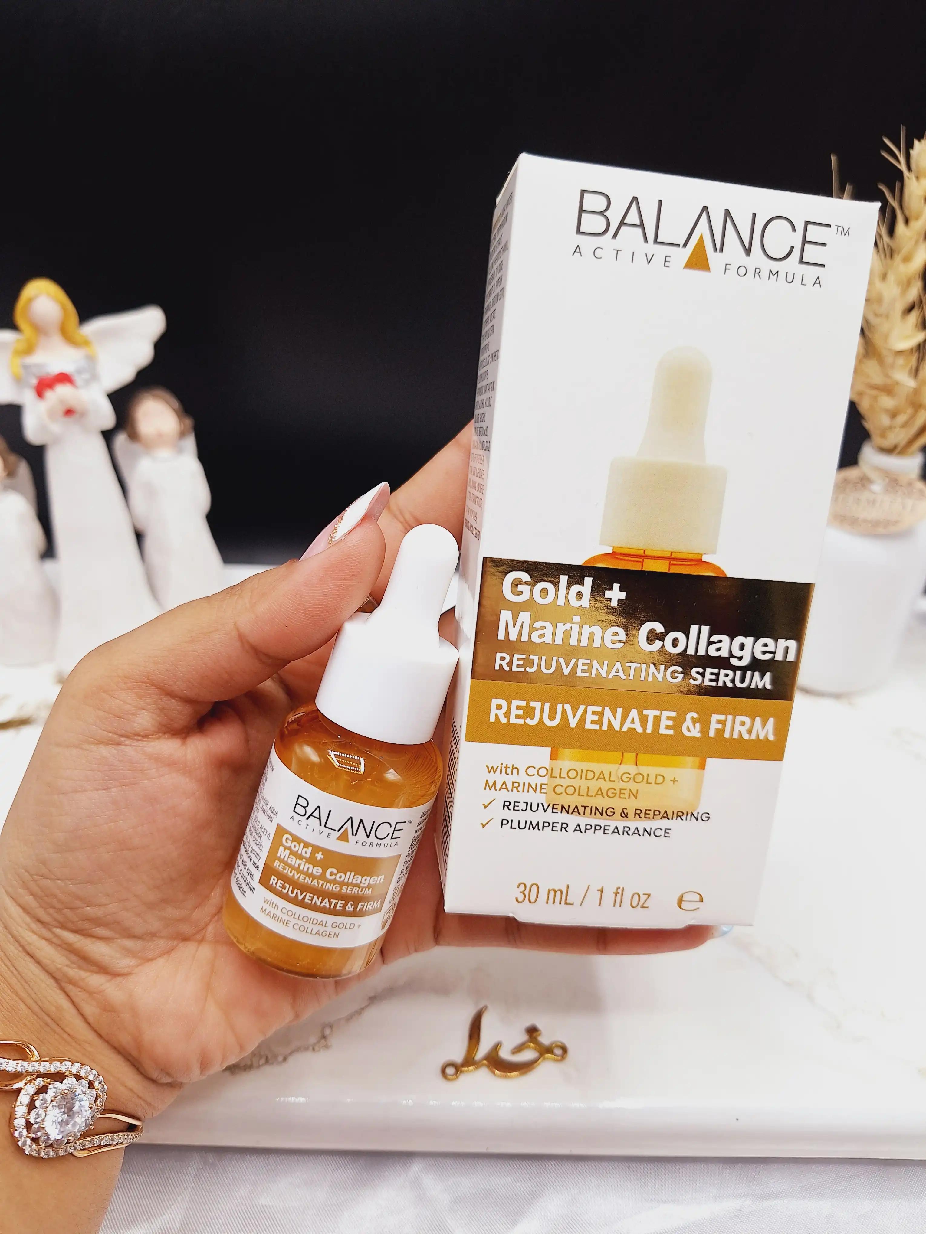 سرم گلد کلاژن بالانس جوانساز جوانساز و لیفتینگ پوست حجم 30 میلی لیتر کد 1132