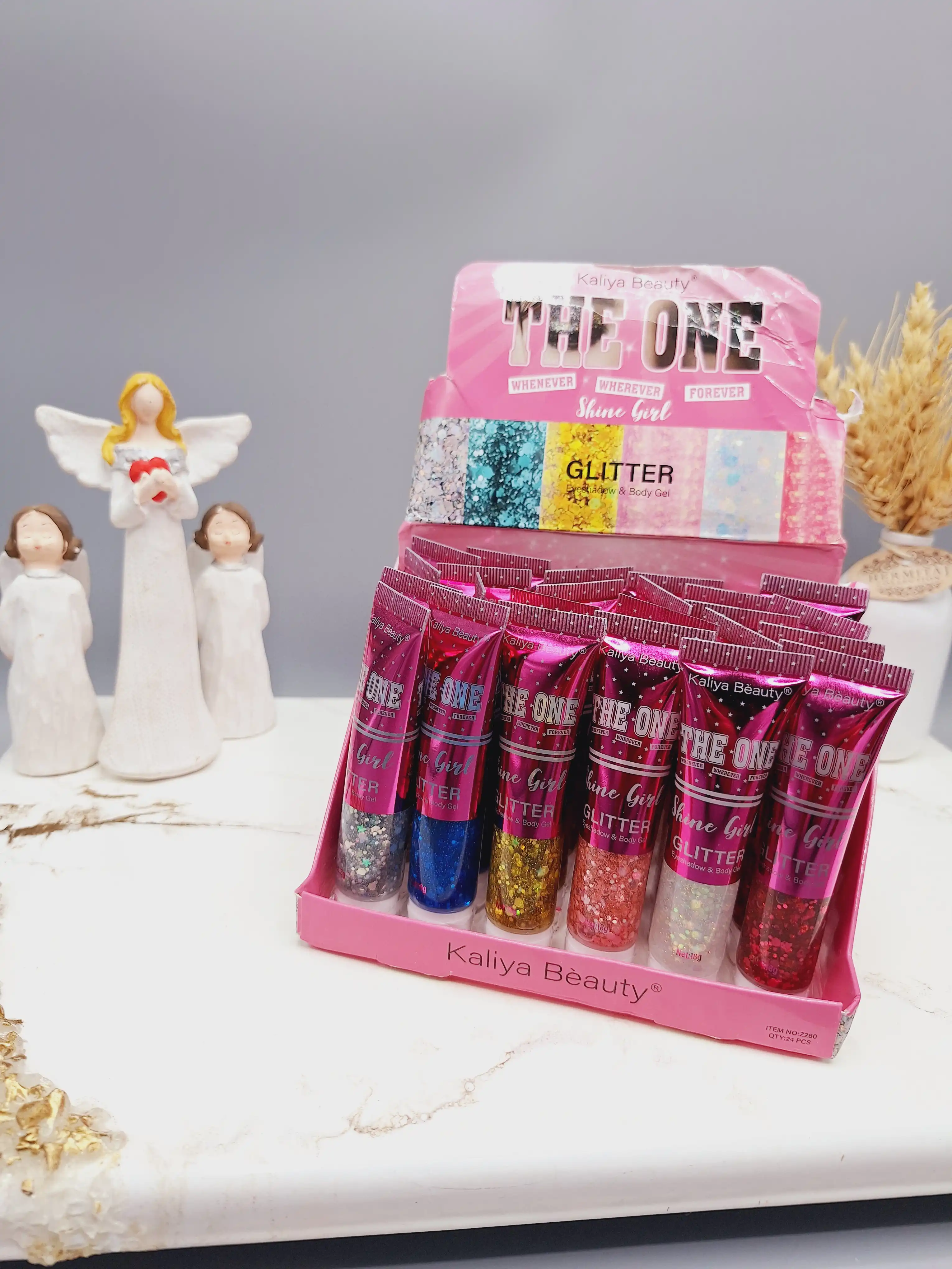 گلیتر تیوپی مایع زیبا برند کالیا بیوتی کد Z260