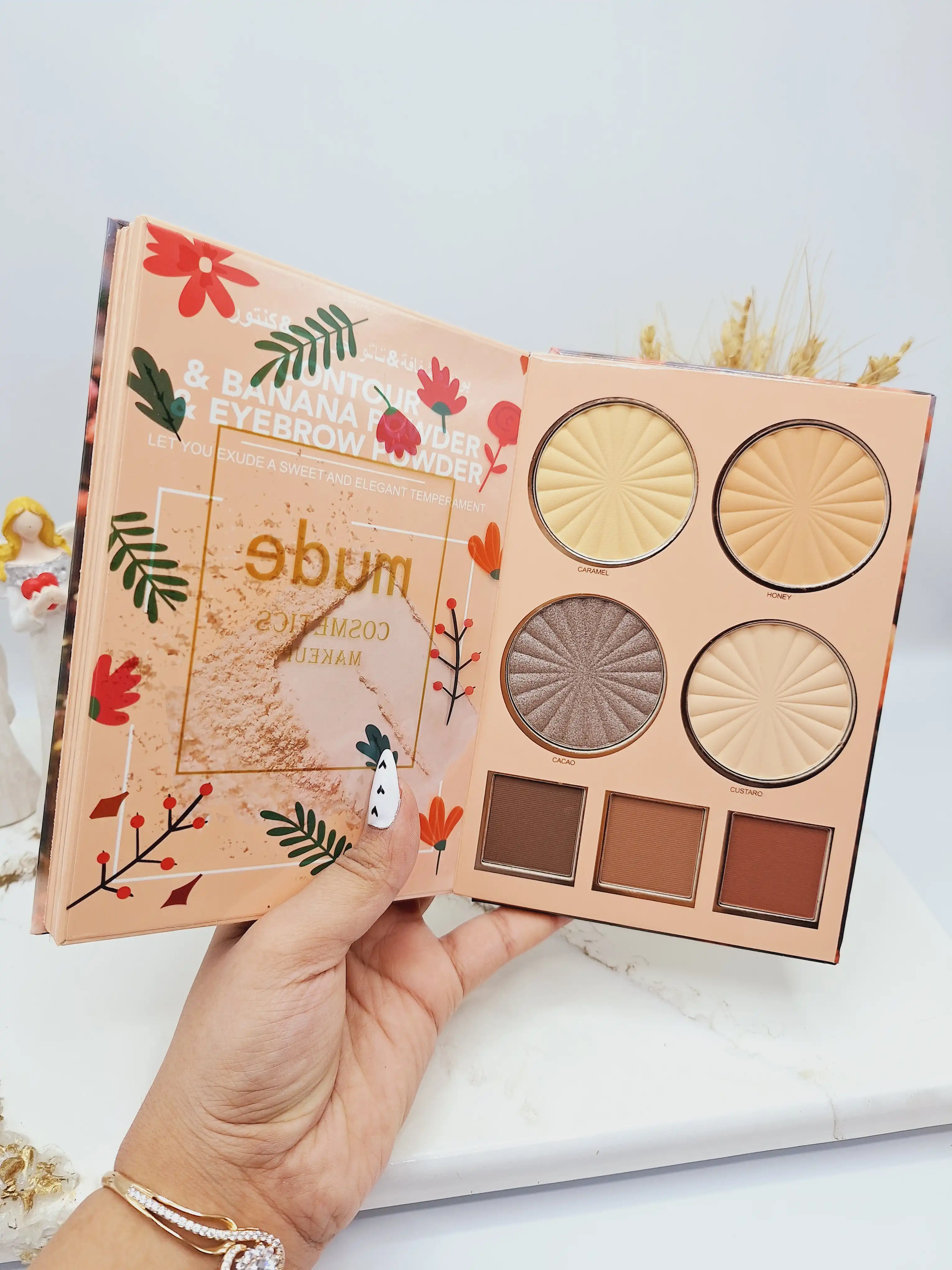پالت سایه آلبومی 43 رنگ اورجینال MUDE کد F_88042