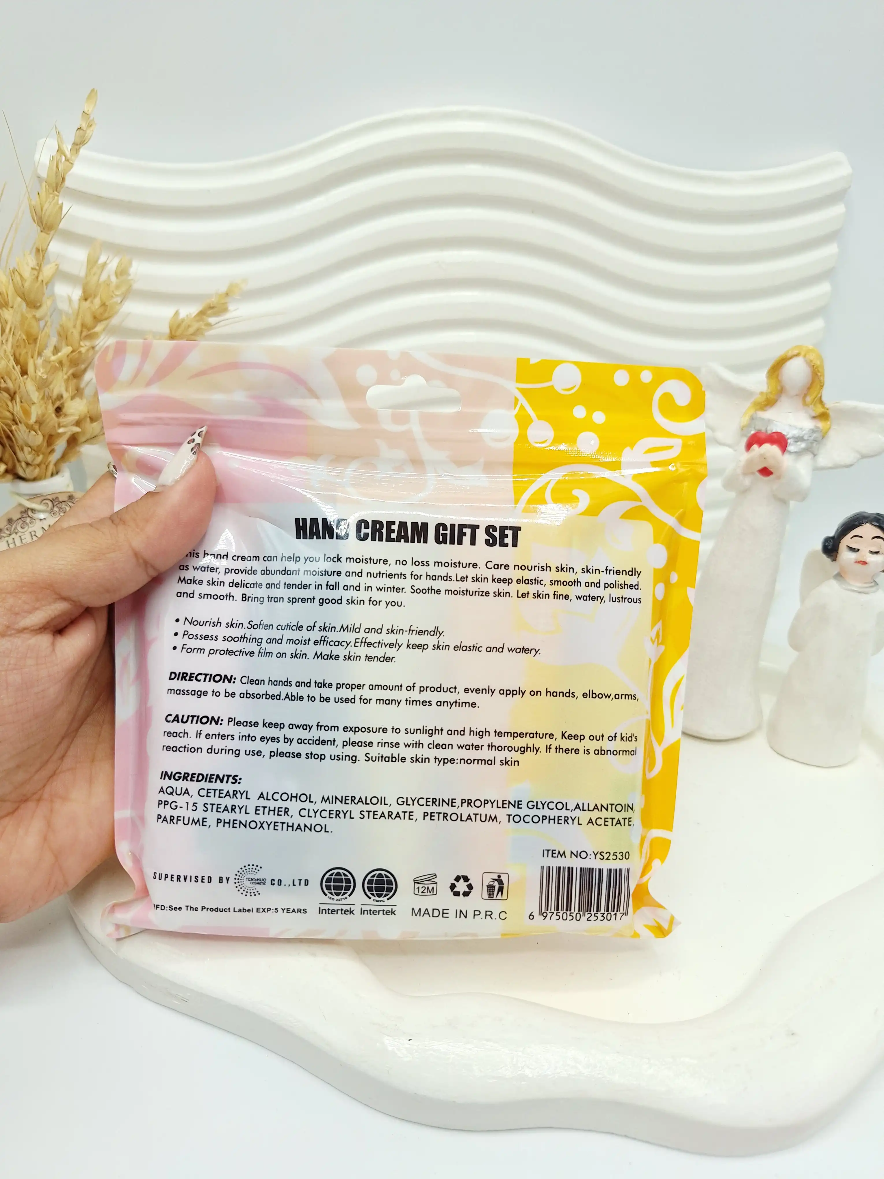 پک کرم دست 5 تایی یارا و اسد کد 3017