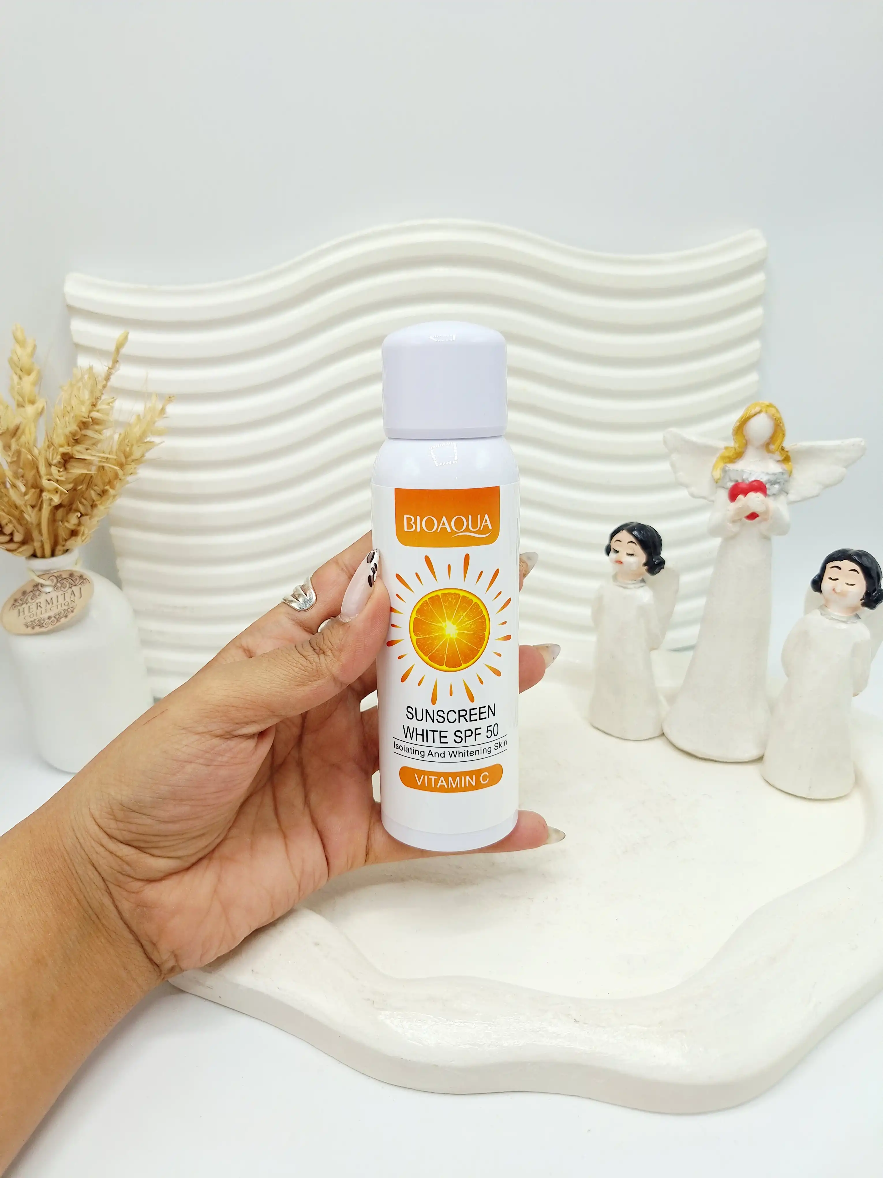 اسپری ضد آفتاب SPF 50 برند بیوآکوا کد 3934
