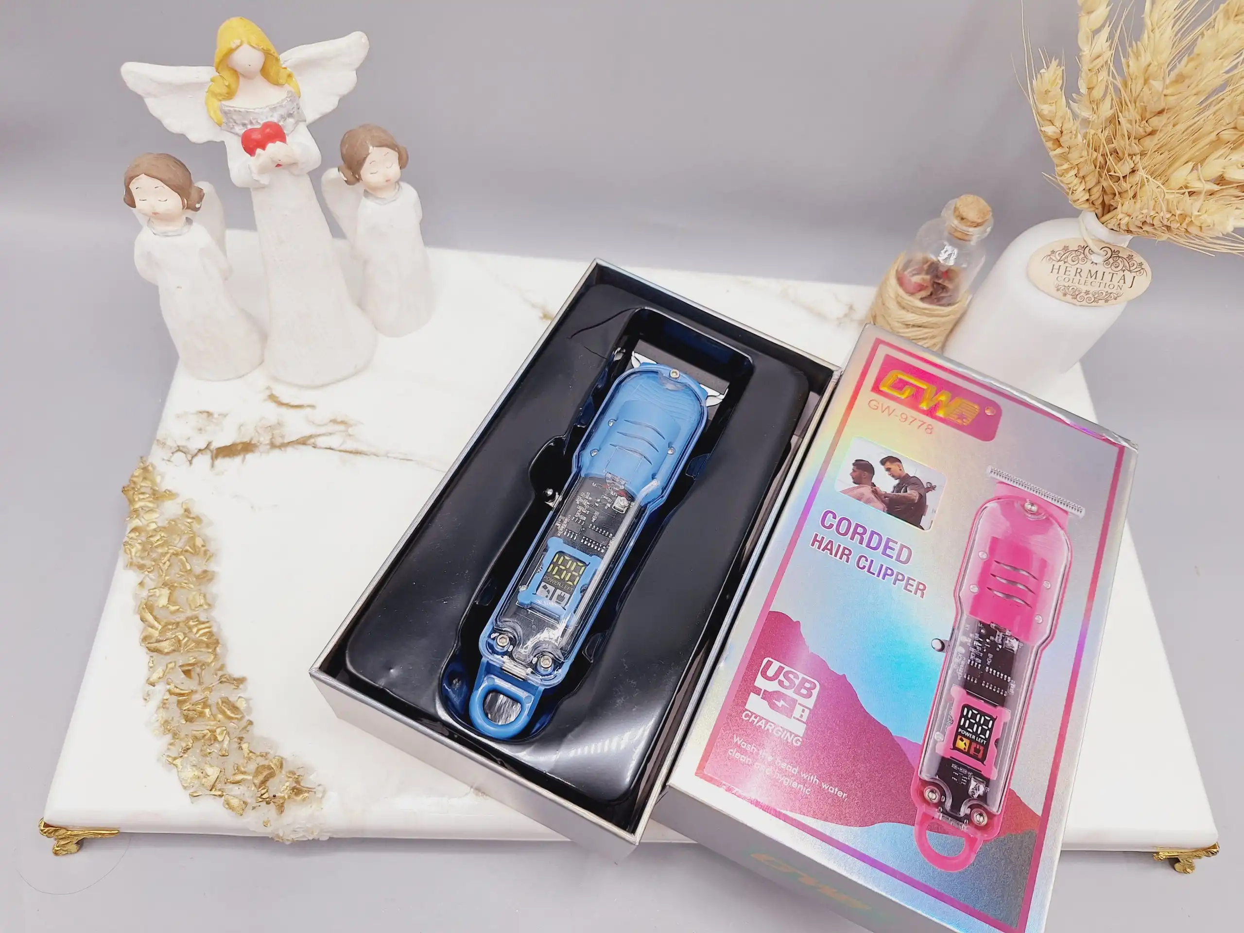 ماشین اصلاح موی سر و صورت جی دبلیو مدل GW-9778